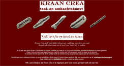 Desktop Screenshot of kraancrea.nl